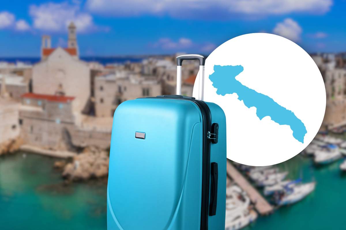 valigia e Puglia