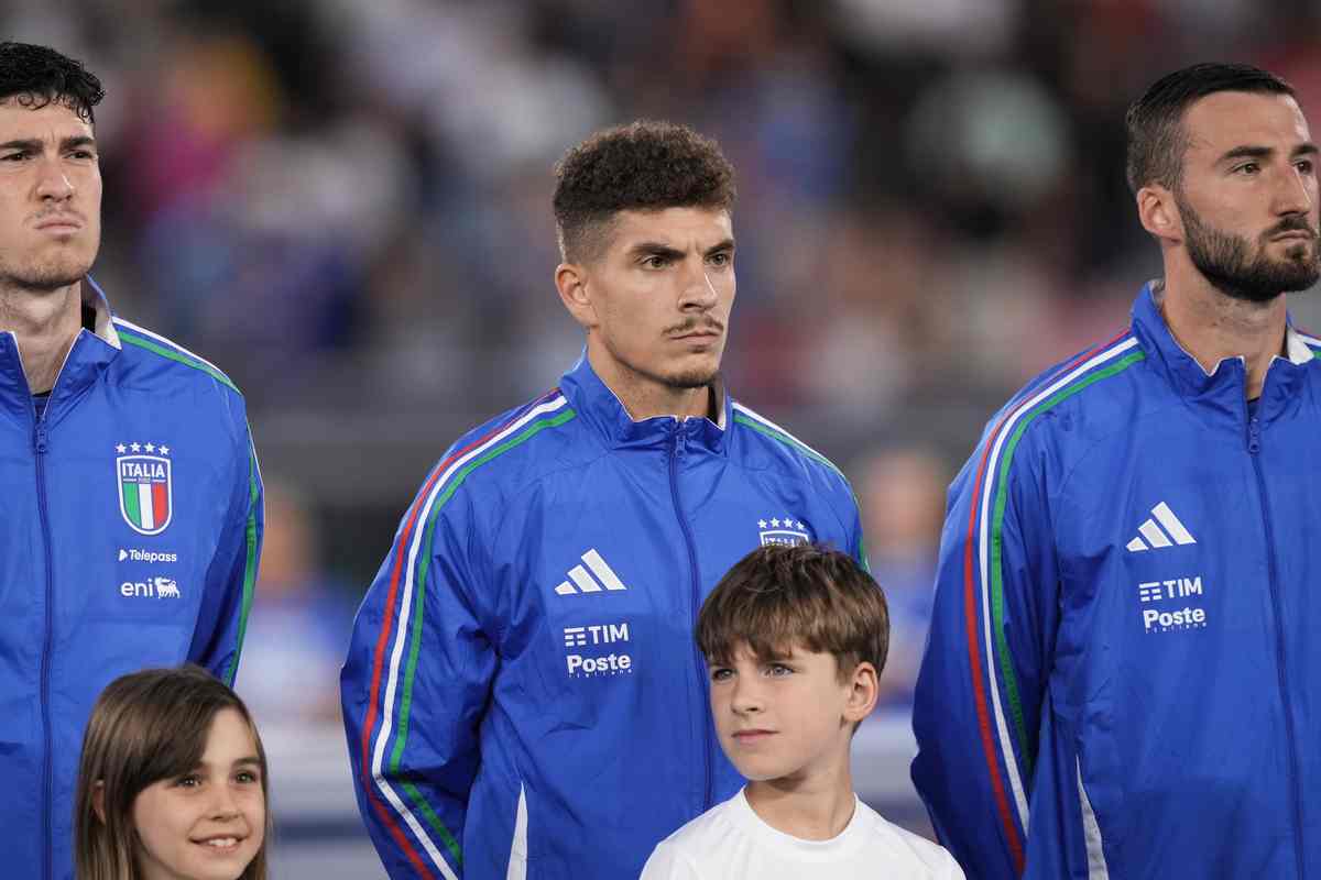 Giovanni Di Lorenzo ha parlato in conferenza dal ritiro della Nazionale