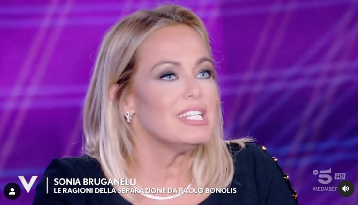 confessione sonia bruganelli verissimo